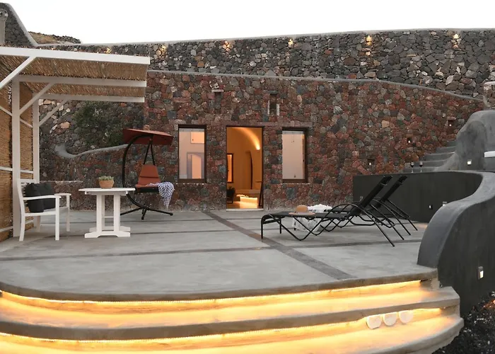 Luxe Efis Sea View 4 & 4 Prive Jacuzzi Villa Imerovigli (Santorini)